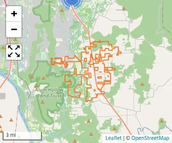 Area schools map